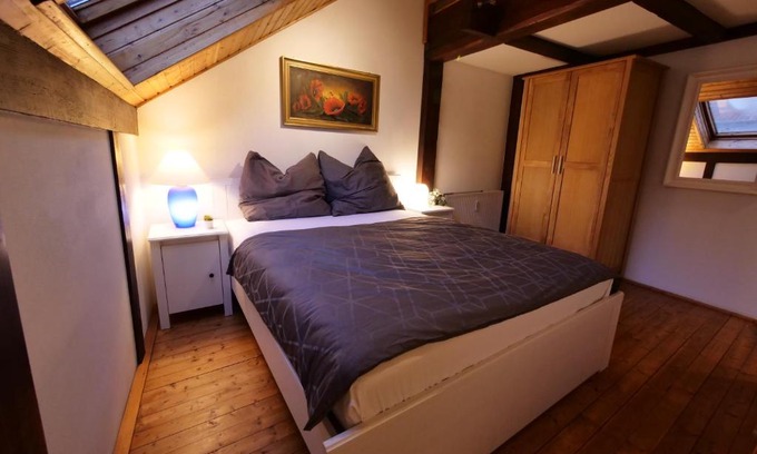 Alt-Knielingen Casa | Fachwerkhaus in ruhiger Altstadt by Rabe - eigene Terrasse, Smart-TV, Netflix
