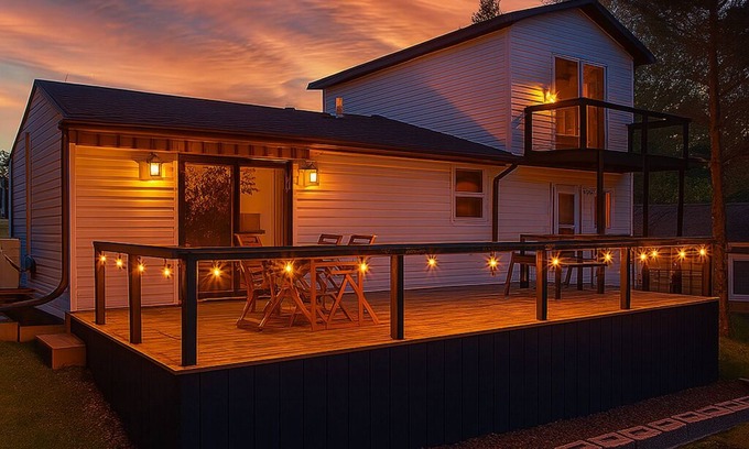 Vergas Cabaña | Fall Colors! - Lakeside Cottage on Trowbridge Point - Swim, Fish, Relax!