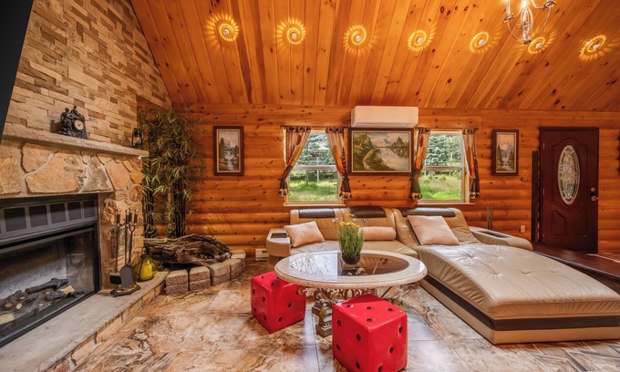 Long Pond Casa | FALL DEAL! 3rd night FREE! Hot Tub, Firepit, Sauna, Game Room, Fireplace, BBQ