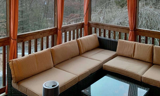 Mount Marion Casa | Fall Getaway: Woodstock Saugerties Home with Hot Tub and Firepit