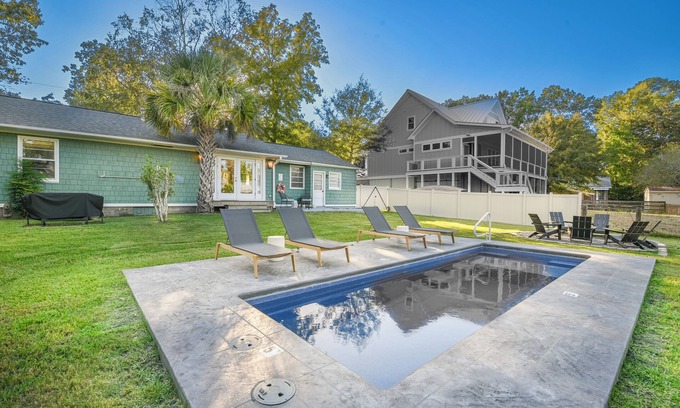 Hanahan Casa | Fall Savings! 3BR Marsh & River view home with private pool