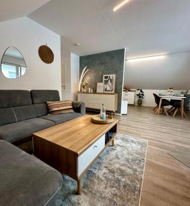 Bad Lippspringe Apartamento | Familie oder beruflich - 2 Schlafzimmer - 3 Betten - Geräumig - Küche - Gemütlich