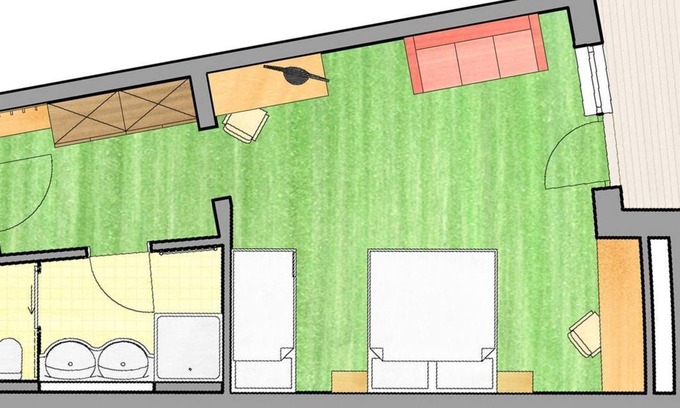 Reichenau Casa | Familienzimmer Typ "adlersruh" - Heidi-hotel Falkertsee