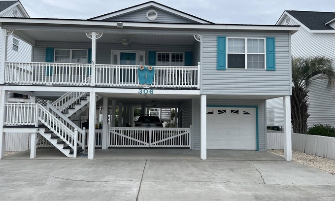 North Myrtle Beach Casa | Familia y mascotas.