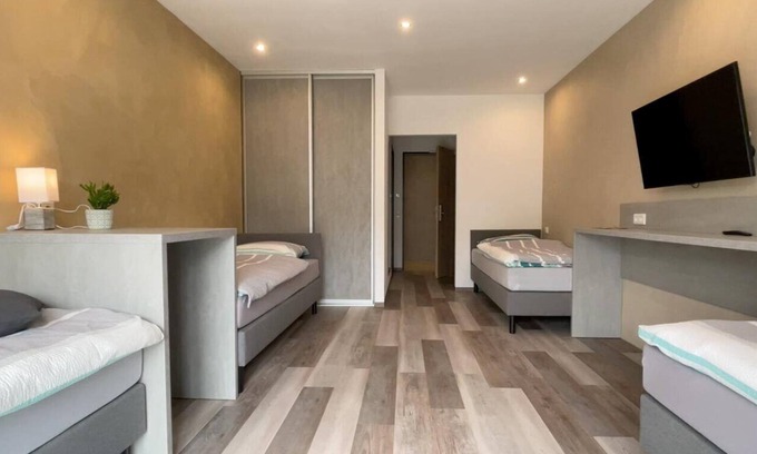 Neunkirchen a. Sand Apartamento | Family apartment for up to 4 people with modern bedroom