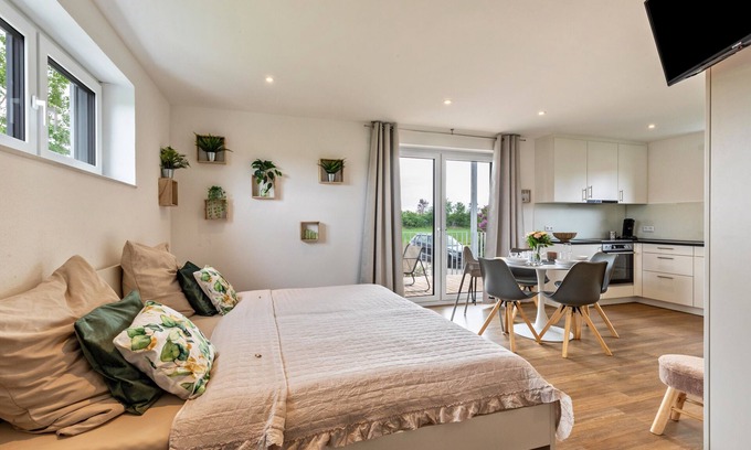 Deffingen Apartamento | Apartamento familiar Fewo Parkside S3 | 8 Min Legoland | Balcón y aparcamiento