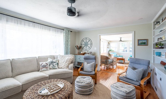 Buzzards Bay Casa | Family Beach House in Onset - walk to beaches