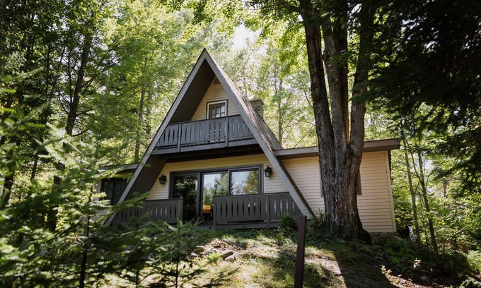 Ellsworth Chalet De Esquí | Family Chalet w/Lake MI Access- Gameroom, Firepit, Walking Labyrinth