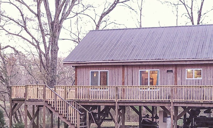 Centreville Cabina | Family Fishing Stay - Private Cahaba River Access