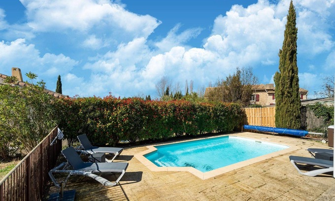 Montbrun-des-Corbieres Villa | Villa en Montbrun con Piscina y Montañas