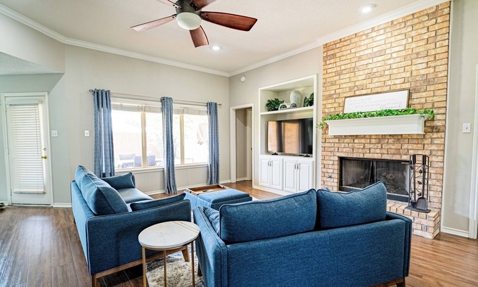 Lubbock Casa | Family-Friendly 2BR + Dedicated Office in Lubbock