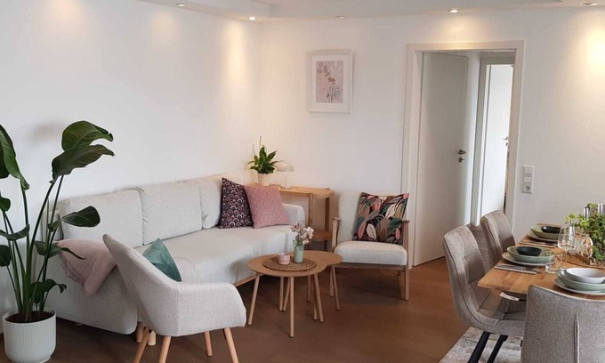 Heitersheim Apartamento | Family-friendly and modern apartment in Heitersheim with balkony