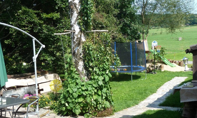Crottendorf Apartamento | Apartamento familiar con camas king, terrazas y fogata