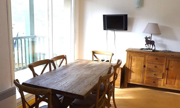 Peyragudes Apartamento | Apartamento para 6 personas en Peyragudes con acceso a pistas y vista a la montaña