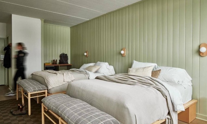Lake Placid Hotel | Family-Friendly Bluebird Suite l Two Queen Beds & Space to Relax