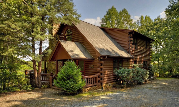 My Mountain Cabina | Alojamiento de 3 habitaciones en Morganton