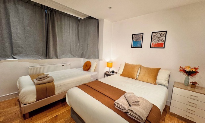 Barnhill Apartamento | Family-Friendly En-suite 30min to Central London