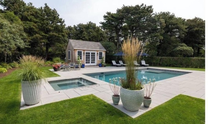 Monomoy Casa | Family friendly getaway on Nantucket with gorgeous pool and hot tub