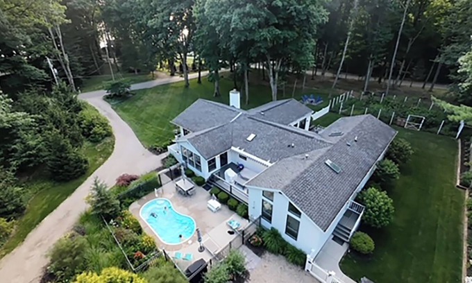 Fennville Casa | Family Friendly Home, Pool, Huge Yard, Gardens, Firepit, Close to Beaches Towns