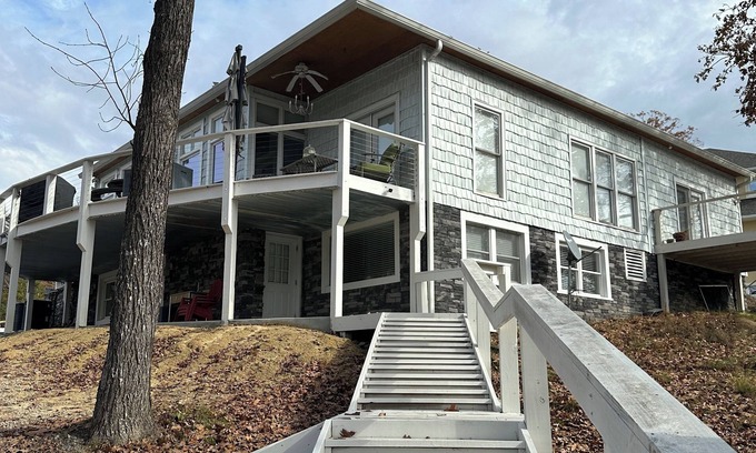 Bowling Green Casa | Family-Friendly Lakefront Home with Hot Tub, Firepit, Dock & Breathtaking Views!