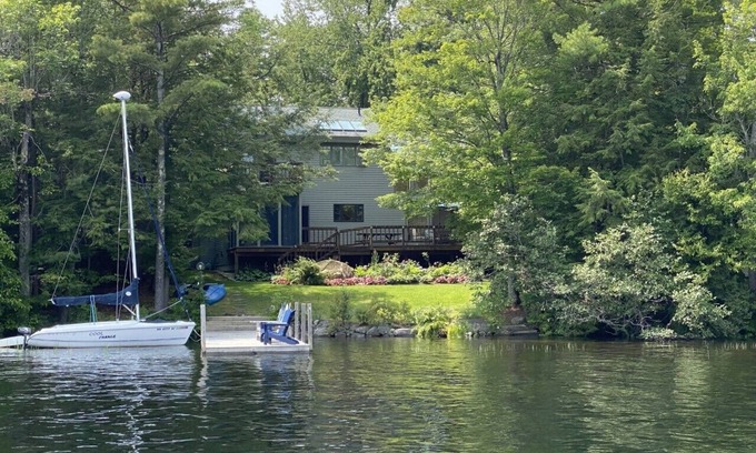 Sunapee Casa | Casa familiar frente al lago