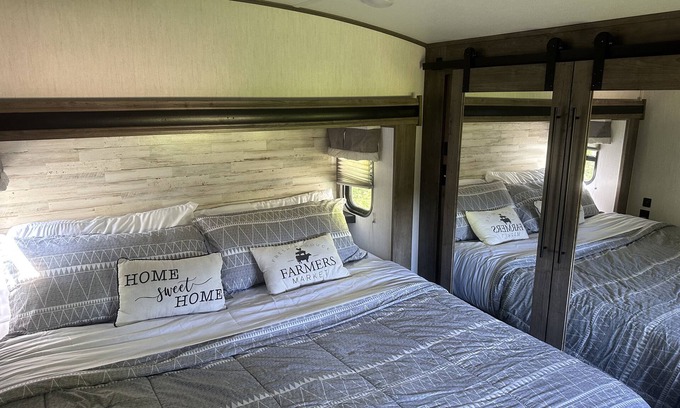Cheboygan Casa | Family friendly RV on a private, peaceful campsite. Beautiful dark night skies.
