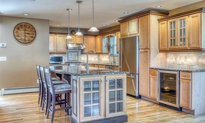 Center Moriches Casa | Family Friendly Escape with Bay views, Private Pool & Beach Adjacent