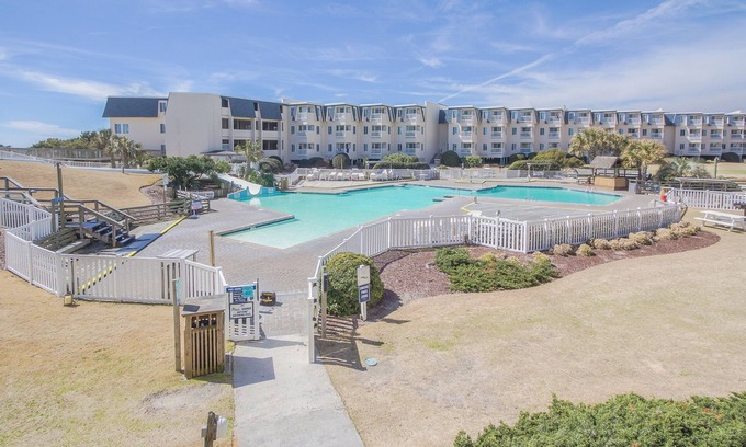 Morehead City Condominio | Un lugar en la playa 178: 2 dormitorios, 2 baños condominio en Atlantic Beach, capacidad para 6