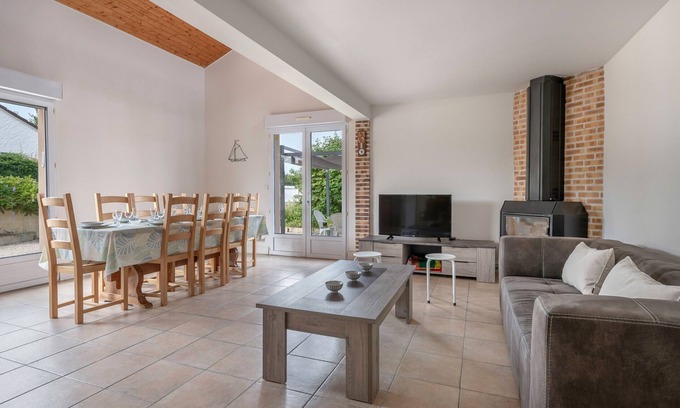 La Plaine-sur-Mer Chalet De Esquí | Casa tranquila 10p 200m mar