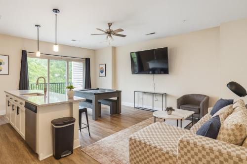 Glen Iris Apartamento | Family Group Retreat 3 Queens Pool Table 4th
