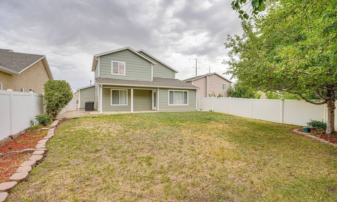 Pueblo Casa | Family Home w/ Fenced Yard in Pueblo: 5 Mi to Dtwn