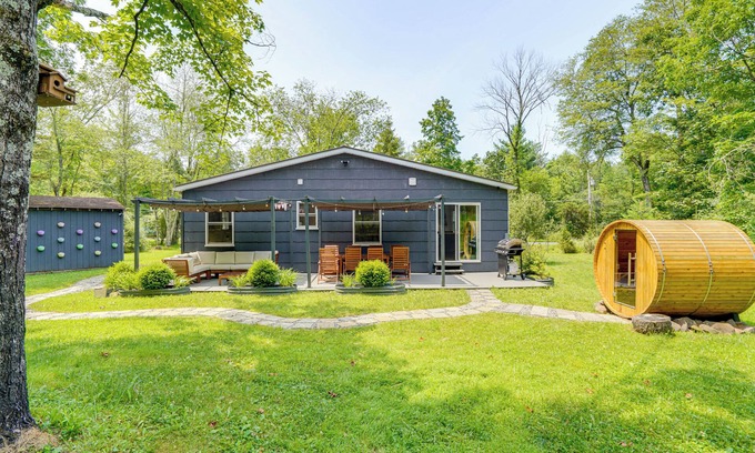 High Falls Casa | Family Home w/ Outdoor Oasis in Hudson Valley