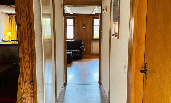 Kappel Apartamento | Family M Apartments 15 - Center of Switzerland - Retro - Fire place