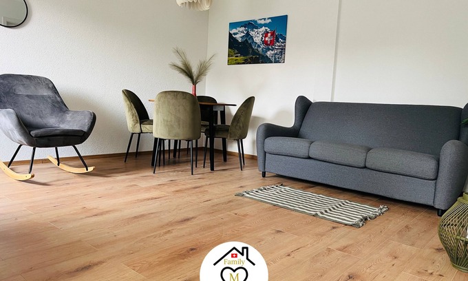 Kappel Apartamento | Family M Apartments 6 - Center of Switzerland - Near highway