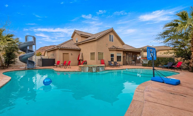 Washington Fields Casa | Family Oasis with Pool, Spa & Twist Slide - Minutes from St. George