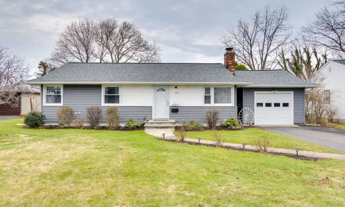 North Greece Casa | Family & Pet-Friendly w/ yard & game room. Walk a block to Lake Ontario.