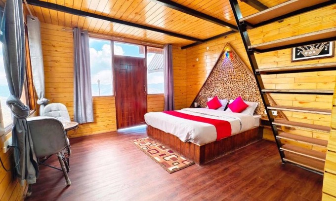 Fagu Cabaña | Family Room with Mountain View - Snowind Cottages