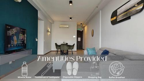 Tanjung Bungah Apartamento | Family Seaview Suite with 3 Rooms by The Only Bnb