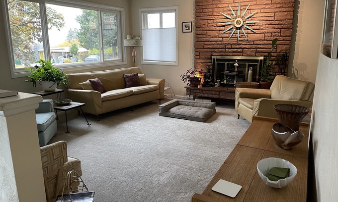 Boise Casa | Family Sized & Pets, North End Foothills Mid-Century Modern near Bogus Basin