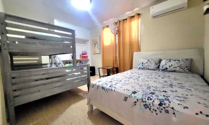 Cabo Caribe Apartamento | Family villa 1 w/WIFI & parking, 5 min away to the beach