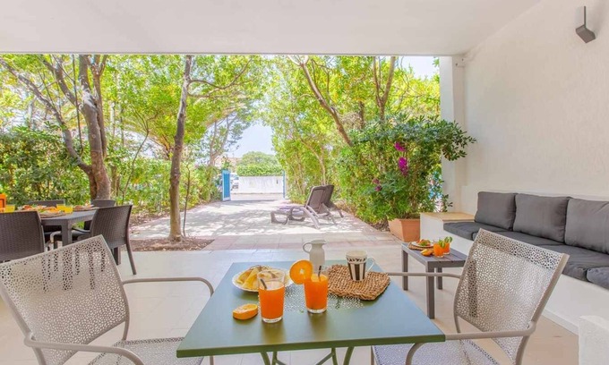 Pantanagianni-pezze Morelli Villa | Villa para familias a 20 m del mar - jardín - lavadora de la ropa- 6 camas