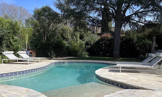 Aiguelongue Villa | Family villa in the nature of Montpellier for 6 people