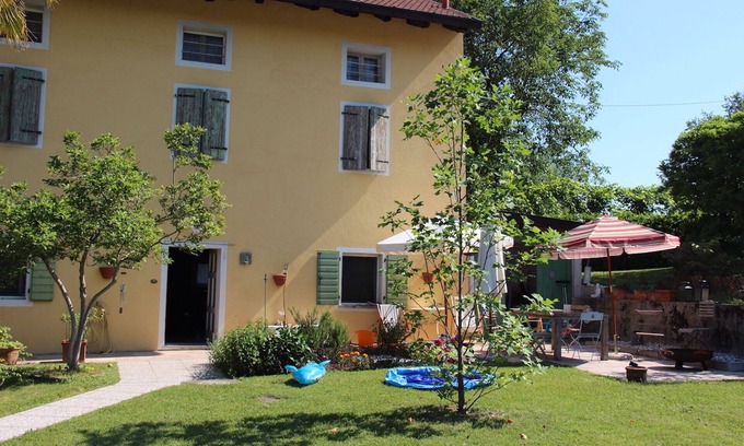 San Daniele del Friuli Casa | Fantástica casa de campo con un amplio jardín.