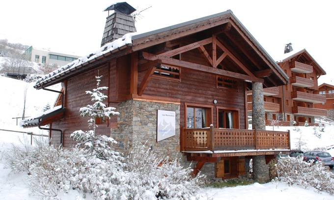 Les Menuires Chalet De Esquí | Fantástico Chalet 120m De Piste En Los Tres Valles, Capacidad 12-14