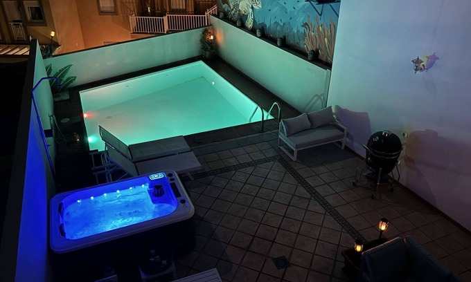 Arguineguin Villa | Fantastic holiday villa house and apartment with heated pool in the South !