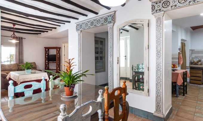 Nigüelas Cabaña | Fantástica casa en Nigüelas con terraza y vistas