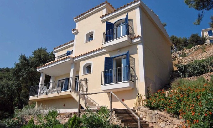 Santa Cristina de Aro Villa | Hermosa villa de 3 habitaciones con piscina privada y vista espectacular