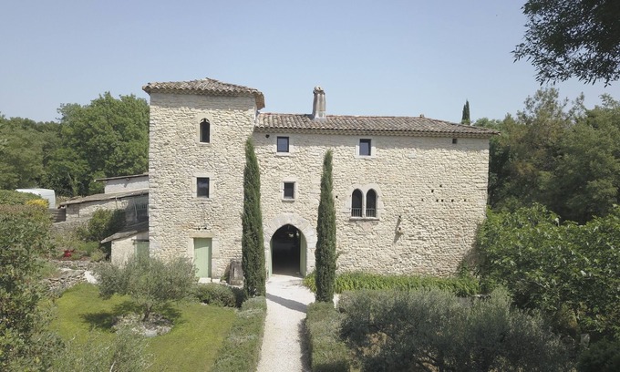 Quissac Cabaña | casa finca en una auténtica casa Cevennes con piscina privada