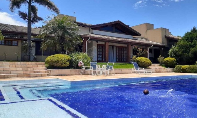 Pinhalzinho Cabaña | Farm, country house, wifi, heated pool, leisure!