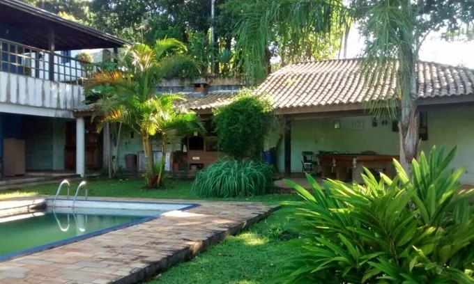 Igarata Casa | Granja en igarata (fondo para la presa, casa acogedora y paz garantizada.